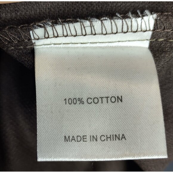 Snover Maroon Corduroy Shirt Men's Small Heavyweight Retro Casual - Picture 7 of 7